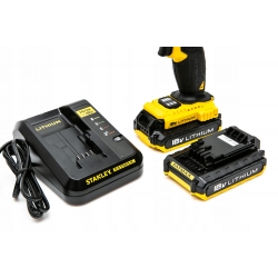 STANLEY FME WIERTARKO-WKRĘTARKA 18V FMC625D2 2X2AH