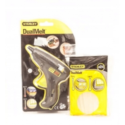 STANLEY ZESTAW PISTOLET do kleju na gorąco + KLEJ