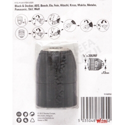 STANLEY główka wiertarki + adapter sds na zwykłe