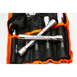 PROLINE ZESTAW KLUCZY RUROWYCH DWUSTRONNYCH 36215