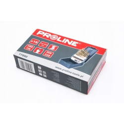 PROLINE ZESTAW WIERTŁA DO METALU TYTANOWE 77990