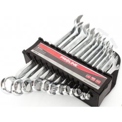 PROLINE ZESTAW kluczy KLUCZE PŁASKO OCZKOWE 12 SZT