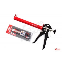 PROLINE Wyciskacz pistolet do mas silikonu HD +nóż