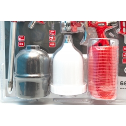 PROLINE ZESTAW 5 AKCESORII PNEUMATYCZNYCH + WĄŻ 5M