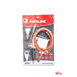 PROLINE PALNIK Z DYSZAMI 17/22/40MM 2M +RĘKAWICE