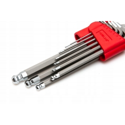 PROLINE KLUCZE IMBUSOWE Z KULKĄ 9 SZT 1,5-10MM S2