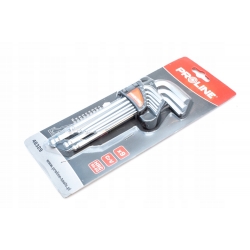 PROLINE KLUCZE IMBUSOWE DŁ Z KULKĄ 9 SZT. 1,5-10MM