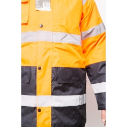 LAHTI PRO KURTKA OSTRZEGAWCZA OCIEPLANA L L4090603