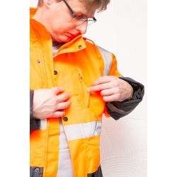 LAHTI PRO KURTKA OSTRZEGAWCZA 2XL L4090604