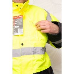 LAHTI PRO KURTKA OSTRZEGAWCZA OCIEPLANA L L4090703