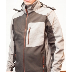 LAHTI PRO KURTKA MĘSKA SOFTSHELL Z KAPTUREM 2XL