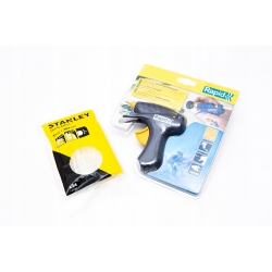 ZESTAW PISTOLET DO KLEJU + STANLEY KLEJ NA GORĄCO