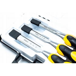 STANLEY DYNAGRIP ZESTAW 3 DŁUT DŁUTA STOLARSKIE