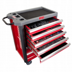 Wózek narzędziowy Proline 7 szuflad z wyp.250elem.