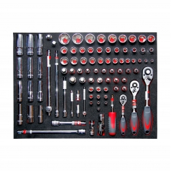 Wózek narzędziowy Proline 7 szuflad z wyp.250elem.