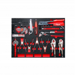 Wózek narzędziowy Proline 7 szuflad z wyp.250elem.