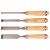 Dłuta 6-24 mm, zestaw 4 szt.