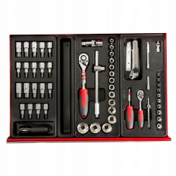 SZAFKA NARZĘDZIOWA 7 SZUFLAD Z WYPOSAŻENIEM 206 EL(33113)