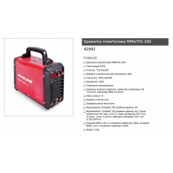 PROLINE Spawarka inwertorowa TIG&MMA 200 (42942)