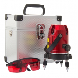 Laserowa poziomnica 4 promienie Proline 15171