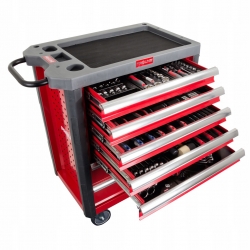 SZAFKA NARZĘDZIOWA 7 SZUFLAD Z WYPOSAŻENIEM 206 EL(33113)