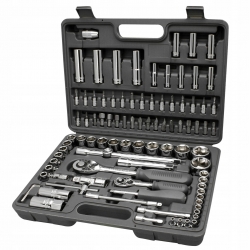 ZESTAW 94SZT NASADEK I KOŃCÓWEK 1/2'',1/4'',4-32MM