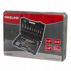 ZESTAW 94SZT NASADEK I KOŃCÓWEK 1/2'',1/4'',4-32MM